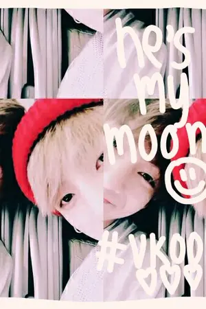 ปกนิยาย [BTS] he's my moony #ฟิคคุณจันทร์เจ้า | vkook