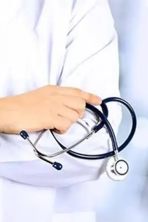 ปกนิยาย หมอ(หลง)รัก