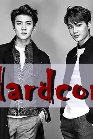 ปกนิยาย Hardcore Sekai  คู่รักฮาร์ดคอร์