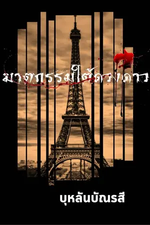 ปกนิยาย ฆาตกรรมใต้ดวงดาว