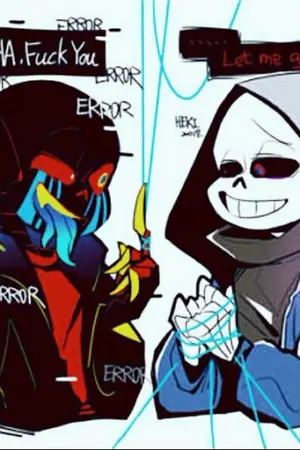 ปกนิยาย UNDERTALE fanfic {dust sansxerror sans}