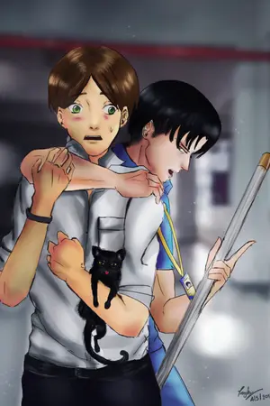 ปกนิยาย Fic attack on titan  (AU omegaverse) ( LEVI x EREN ) riren : Unconditional rope