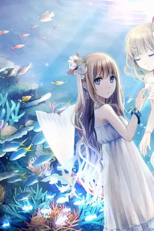 ปกนิยาย ตำนานรักของเจ้าหญิงเงือก  The love legends of the mermaid princess. ( La flora x Noah )