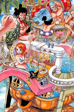 ปกนิยาย [ONE PIECE X NARUTO]  The Four Goddess ( ฟิคขัดดอก ฆ่าเวลามุขตัน )