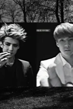 ปกนิยาย Evil twins. #ฟิคแฝดปีศาจ Hunhan ft.baekhyun