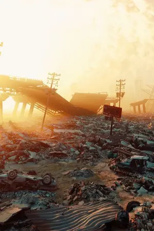 ปกนิยาย รุ่งอรุณวันสิ้นโลก