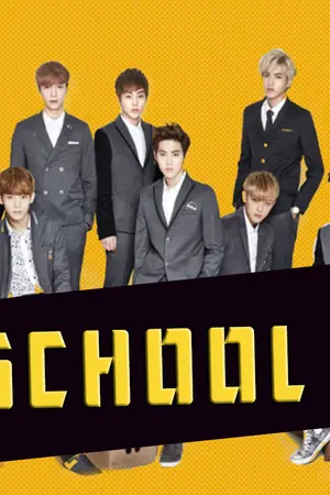 ปกนิยาย [FIC EXO] SK School  2017 ♧ โรงเรียนร้อนรัก ♧ kaihun ChanBaek ft.EXO