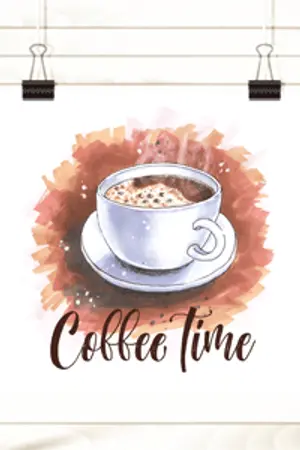 ปกนิยาย Coffee Time เพลงอุ่นกรุ่นกาแฟ #เฌอสิค