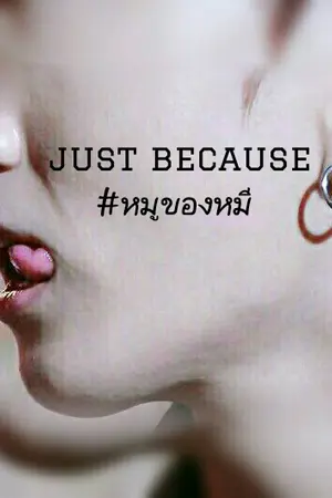 ปกนิยาย just because #หมูของหมี