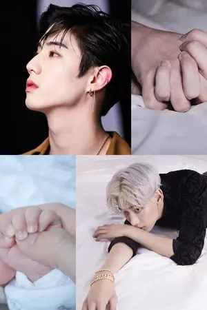 ปกนิยาย i hate u, i love u #MarkBam (mpreg)
