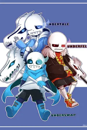 ปกนิยาย (undertale aus x reader) my loves is can't control