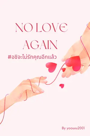 ปกนิยาย no love again #อชิจะไม่รักคุณอีกแล้ว