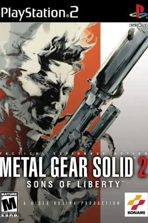 ปกนิยาย Anime Gear Solid 2: Sons of Liberty