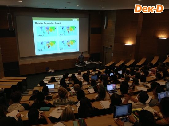 คลาสเรียน Human Ecology from Geographical Perspective ที่มหาวิทยาลัย UCL