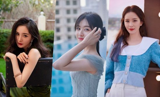 หยางมี่ หลี่หลานตี๋ และ หลิวซือซือ