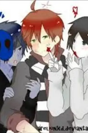 ปกนิยาย (>[Creepypasta]<) เรื่องวุ่นวายในบ้านที่เต็มไปด้วยคู่จิ้น!! >Yaoi & Yuri<