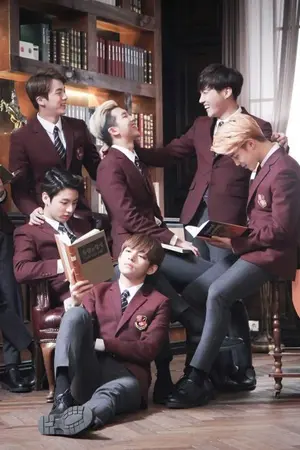ปกนิยาย [Yaoi kookmin] - bangtan school (มัธยมบังทัน)