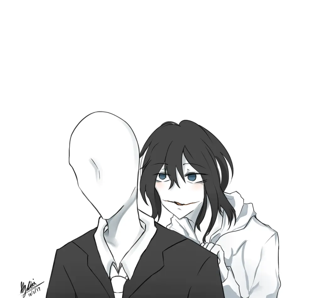 Jeff the killer x slenderman