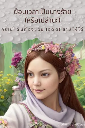 ปกนิยาย ย้อนเวลาเป็นนางร้าย (หรือเปล่านะ) ครานี้ ฉันจะช่วย (อดีต) สามีให้ได้ [มี E-book]