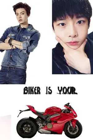 ปกนิยาย BIKER IS YOURS. [YAIO]