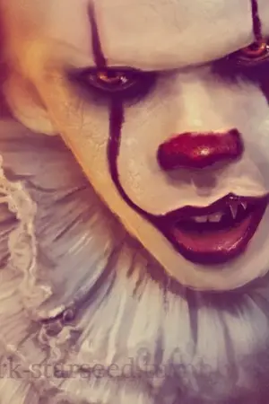 ปกนิยาย Girl In Red | The Clown & The Little Girl (Pennywise x OC)