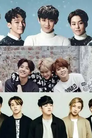 ปกนิยาย {Exo x Gfriend x Apink x Seventeen x Bts} ความรักต่างเผ่าพันธ์ุ