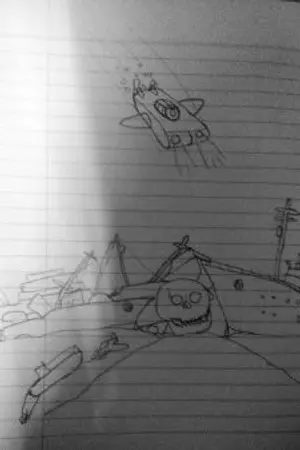 ปกนิยาย สุสานเรือ(เวอร์ชั่นเก่า)