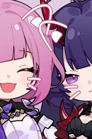 ปกนิยาย fic genshin x honkai ฉันก็แค่แมวที่แฮชเชอร์แห่งปฐมกาลเก็บมาเลี้ยงเอง [Elysia x Oc] yuri