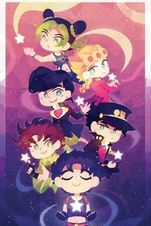 ปกนิยาย JoJo's Bizarre Adventure AU (ALL X OC )