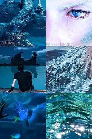 ปกนิยาย FFXV NoctPromp AU : In the deep Blue Sea