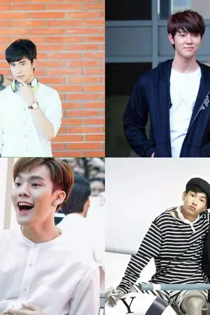 ปกนิยาย L.O.V.E.ความรักทั้งสี่ของมาเฟีย [ออฟกัน ก็อตบาส คิมคอป เต้ตี๋]