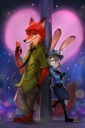 ปกนิยาย ( Fic zootopia ) อย่าให้ใครเห็นว่าเล่นงานเราได้