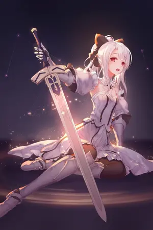 ปกนิยาย พี่สาวไม่ยอมมาเล่นเกมด้วยกันสักที ก็เลยได้พลังเหนือเทพมาป่วนโลกทั้งใบ