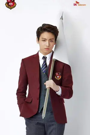 ปกนิยาย Jungkook X You Danger Zone รักสุดป่วนกวนหัวใจนายหน้าหล่อ