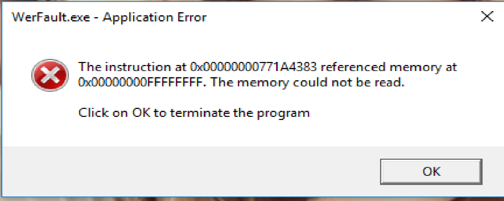 เปิดโปรเเกรมไม่ได้เนื่องจาก0x00000000771A4383 win10 ทำไงดี???? | Dek-D.com