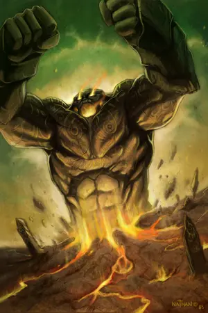 ปกนิยาย Stone Golem [Back up]