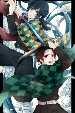ปกนิยาย [kimetsu on yaiba ]สายเลือดต้องสาป giyuu x oc