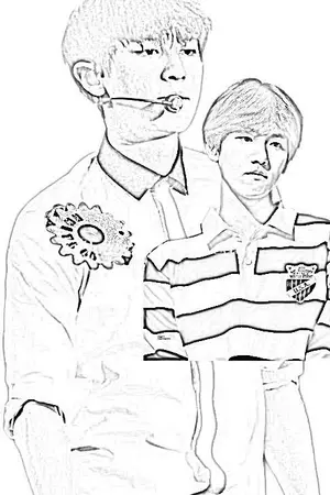 ปกนิยาย #ฟิคเทลลี่เกียร์ [EXO] CHANBAEK ft.hunhan kaido