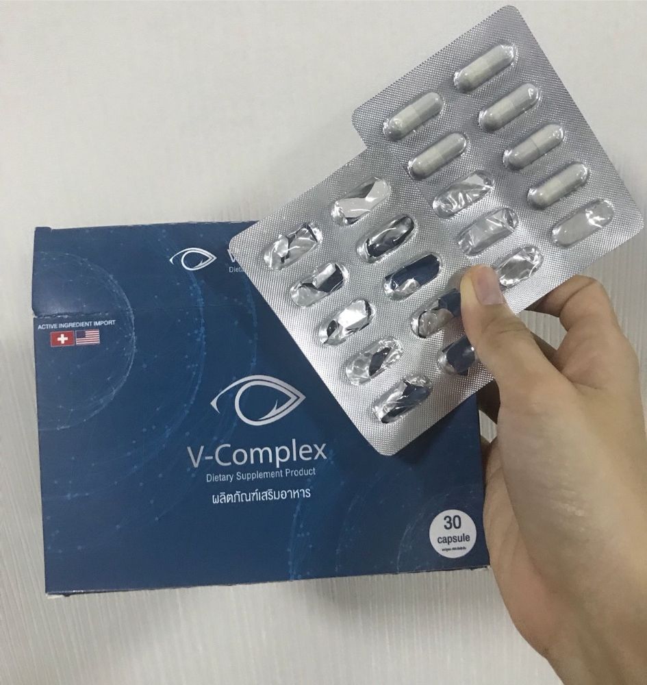 บอกต่อวิตามินบำรุงสายตา V-Complex | Dek-D.com