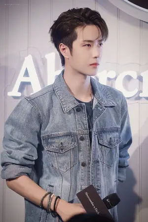 ปกนิยาย Falling in​ love​ with​ you // ป๋อจ้าน (END)