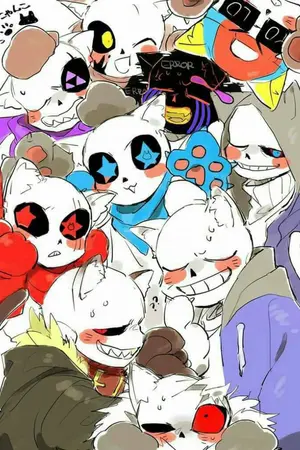 ปกนิยาย ( undertale au ) รักสุดป่วนของยัยวายร้าย