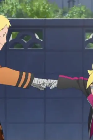ปกนิยาย (Fic Naruto×Boruto) ย้อนเวลาสู่อดีต...ได้ไงเนี่ย!!! [END]