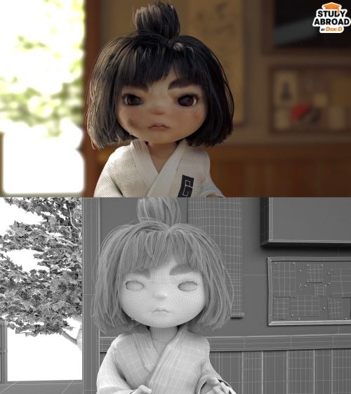 ตัวอย่างผลงานตอนเรียน