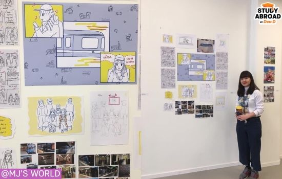 จัด exhibition เล็กๆของตัวเอง :')