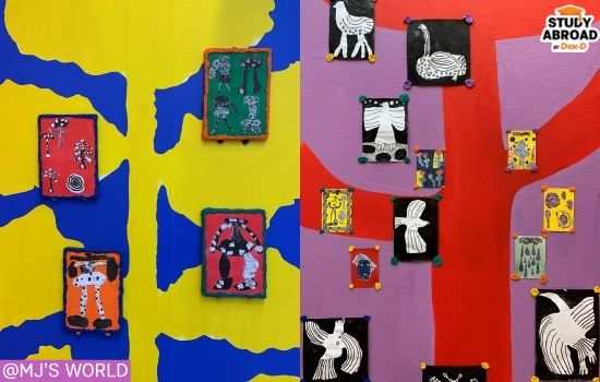 งาน exhibition ของเพื่อนที่เพิ่งจบปีนี้