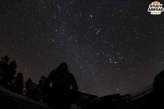 ถ่ายรูปตัวเองกับทางช้างเผือก :)