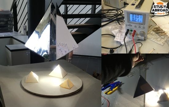 โคมไฟที่ทำ เทอม 1