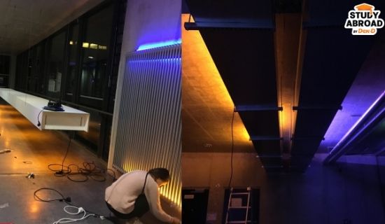  Workshop จัดไฟให้งานเลี้ยง dinner ของคณะ