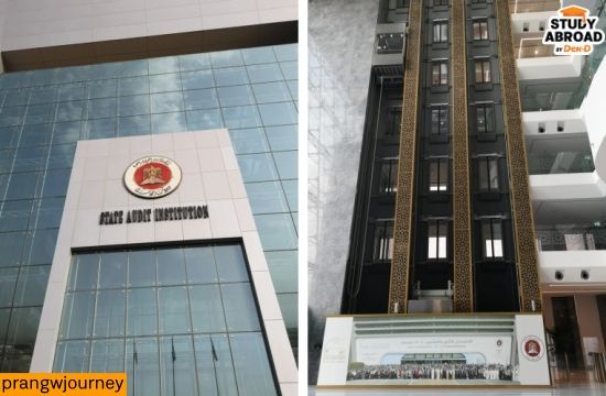 (ซ้าย) SAI UAE in Abu Dhab / (ขวา) ภายใน SAI UAE 