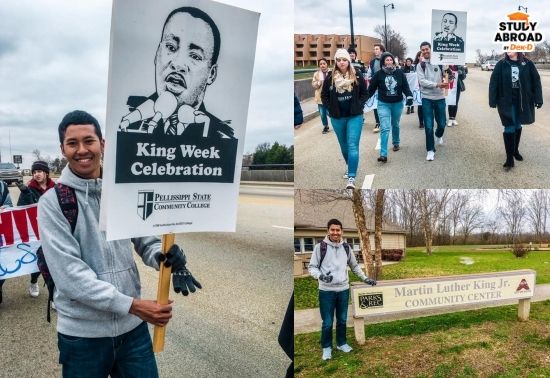 เดินขบวนพาเหรด Martin Luther King 